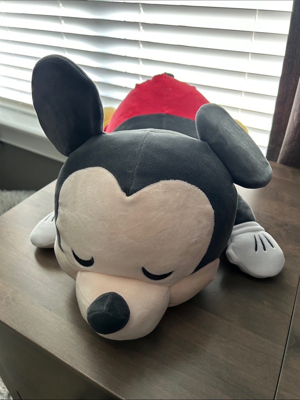 Disney Mickey Mouse Plush Toy - Black, Red, Cream